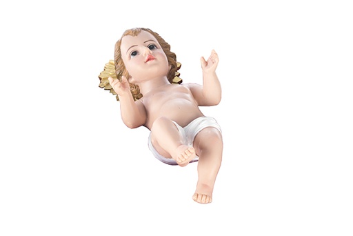 [122626] Child Jesus with cushion 26 cm