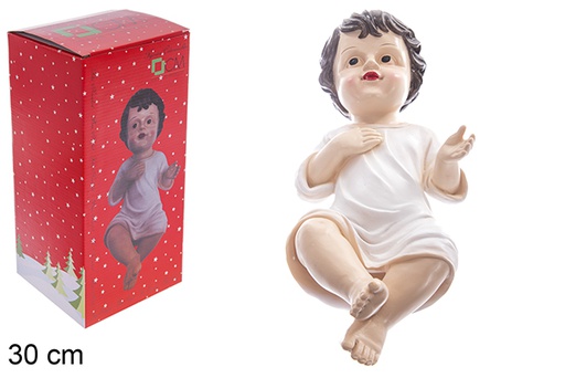 [122668] Niño Jesús resina 30 cm