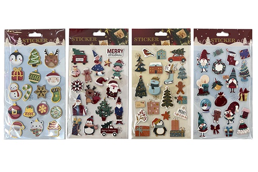 [122711] Pack Christmas figurine stickers-3