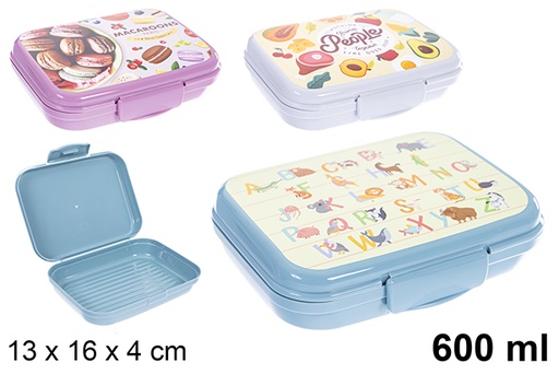 [123149] Portapranzo in plastica da 600 ml