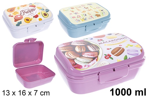[123150] Portapranzo in plastica da 1000 ml