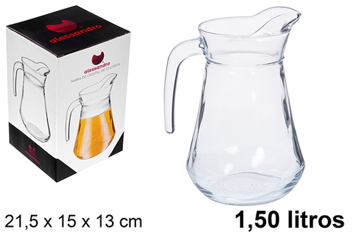 [123158] Brocca in vetro 1,5 litri