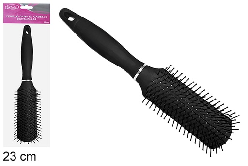 [123214] Brosse à cheveux rectangulaire 23 cm