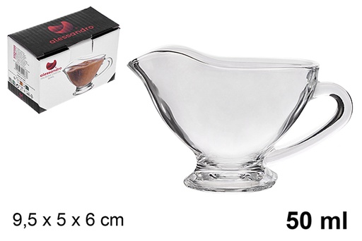 [123221] Saucière en verre 50 ml