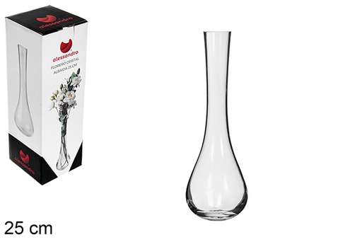 [123240] Vaso in vetro Albaida 25 cm