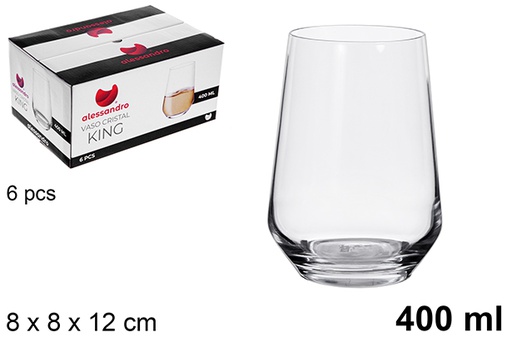 [123276] Copo de cristal King 400 ml