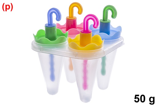 [123326] Pack 4 poleras forma de paragua color 50 gramos