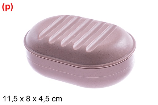 [123335] Plastic soap dish, color 11.5x8x4cm