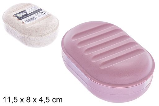 [123335] Plastic soap dish, color 11.5x8x4cm