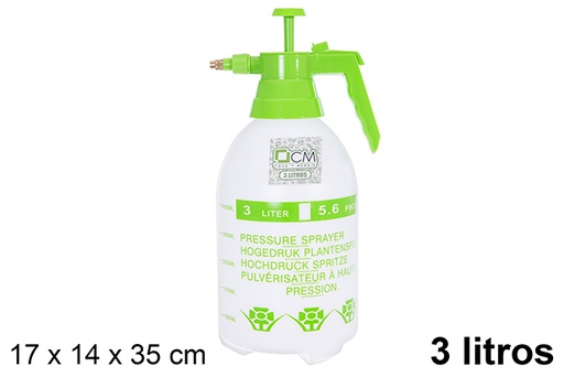 [123344] Pulverizador de pressão de 3 litro
