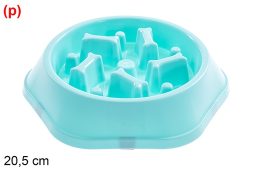 [123345] Mangiatoia in plastica per animali domestici da 22 cm