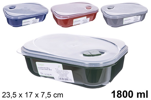 [123449] Caja de almacenamiento Luna 1800ml