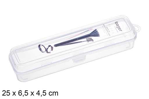 [123457] Caja plastico transparente multiusos