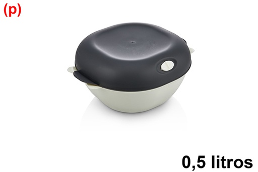 [123476] Fiambrera para microondas 0.5l