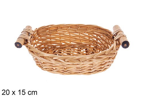 [123585] Cesto oval para mel Vinalma 20x15 cm