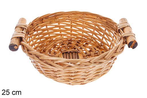 [123586] Panier à miel rond Vinalma 25 cm