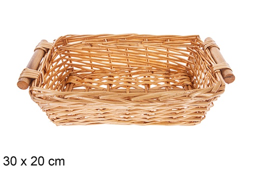 [123588] Cesto retangular para mel Vinalma 30x20 cm