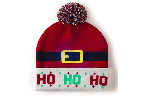[123749] Gorro papa noel navidad con led
