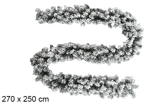 [123817] Ramo decorativo innevato per Natale, 270x250 cm
