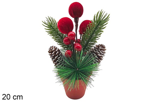 [123865] Maceta navidad 20 cm