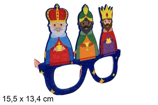 [123877] Three Kings Glasses 15.5x13.4 cm