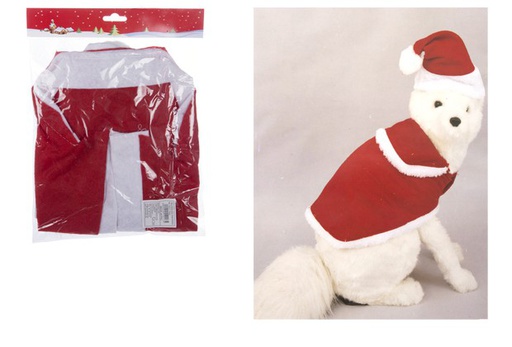 [102217] Santa Claus costume for dogs