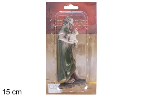 [102263] Pastori in resina 6 modelli assortiti 15 cm