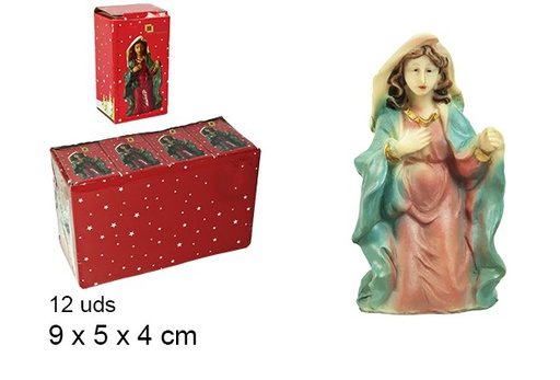 [103351] Vierge Marie en résine 9 cm  