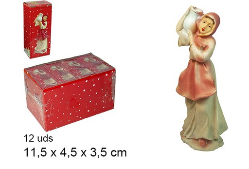 [103406] Resin shepherdess with pitcher 11,5 cm