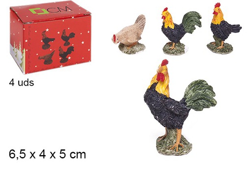 [103450] Pack 4 gallinas