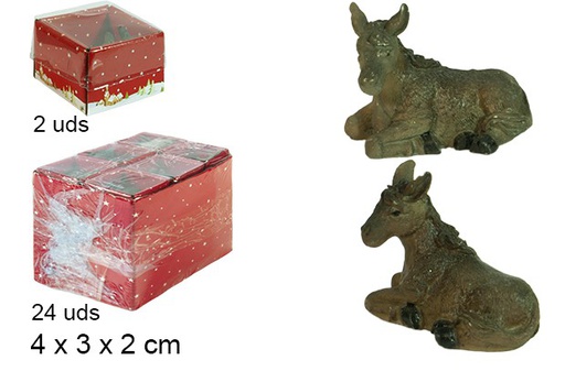 [103471] Pack 2 burros de resina 