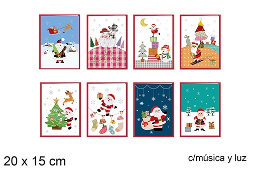 [103669] Postal Navidad 20x15 cm