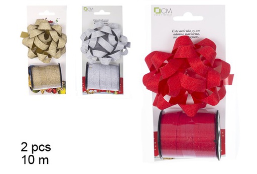 [104237] Fita + pompom cores sortidas 10 m.
