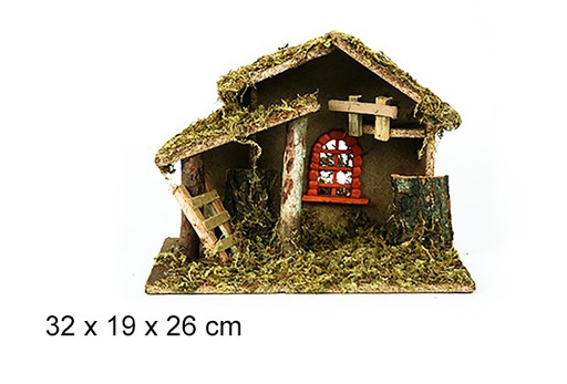 [104280] Stable with window 32x19 cm