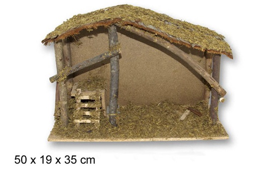 [104349] Cabane ouverte 50x19x35 cm