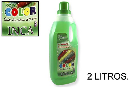 [012444] Detergente líquido para roupa INCA cor 2 l.