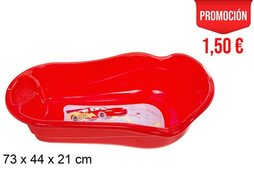 [036627] Bañera plástico infantil Cars