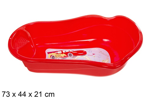 [036627] Vaschetta da bagno in plastica per bambini Cars