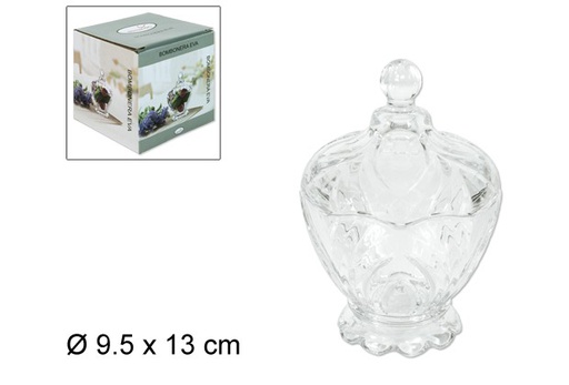 [053635] BOMBONIERA DI VETRO