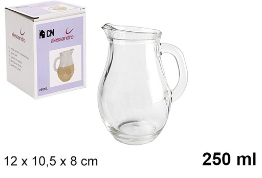[054572] Brocca in vetro Toscana 250 ml
