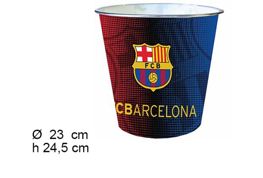 [097215] Papelera plástico F.C Barcelona