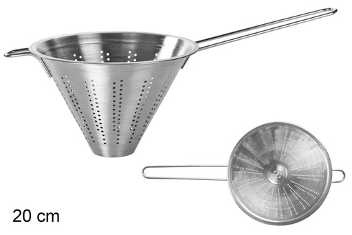 [100524] Chinese steel strainer 20 cm