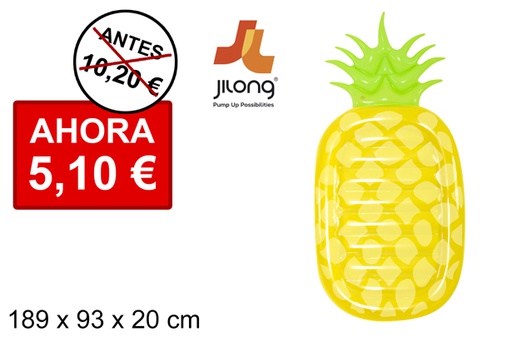 [100647] Matelas gonflable ananas 189x93 cm