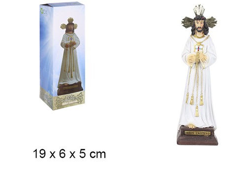 [100843] Captive Jesus 19 cm