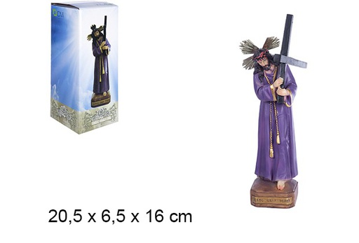 [100844] Cristo do grande poder 19 cm