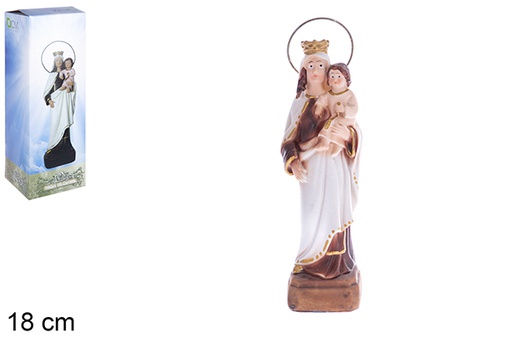 [100849] Vierge de Carmen 18 cm
