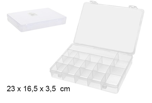[101136] CLEAR MULTIPURPOSE PLASTIC BOX