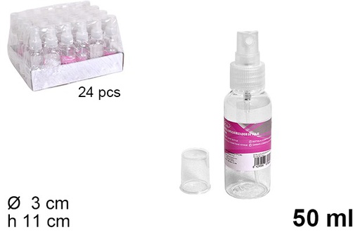 [101469] Botella pulverizador de viaje 50 ml 
