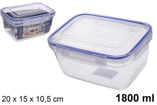 [101643] Lunch box en plastique hermetique rectangulaire Seal 1.800 ml