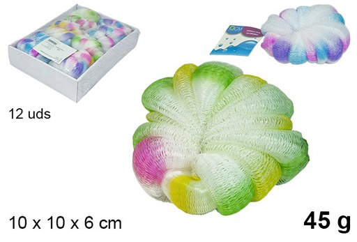 [102087] Round sponge assorted colors 45 gr.